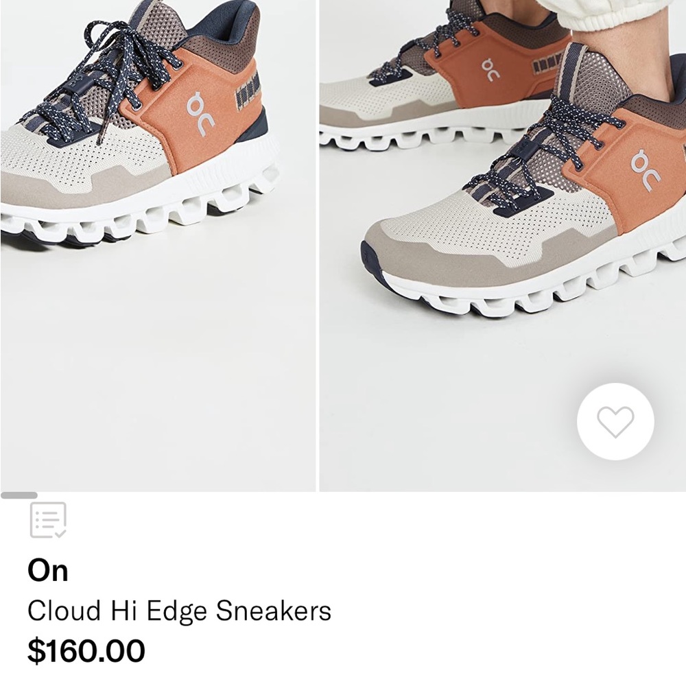 On Cloud Hi Edge Sneakers